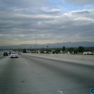 Freeway Overlooking the Hill