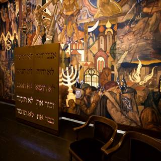 The Artistic Wall of the Jewish Museum of New York