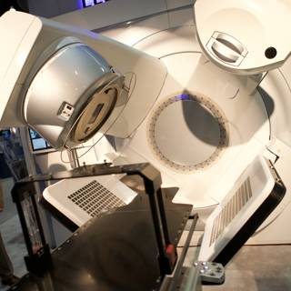MRI Machine on Display at Hospital