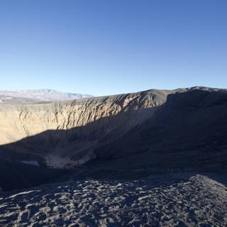 Majestic Crater in the Heart of the Desert