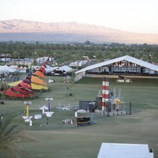 Main Stage at Coachella Airport