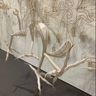 Paper Bird Art Sculpture