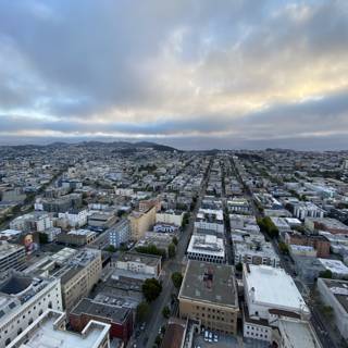 Aerial View of San Francisco Cityscape