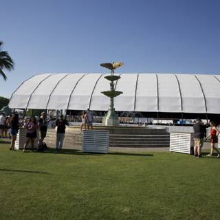 Sunny Day at Coachella 2024: Festival Vibes and Architectural Delights