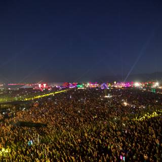 A Sea of Lights - Concert Crowd at Coachella 2014