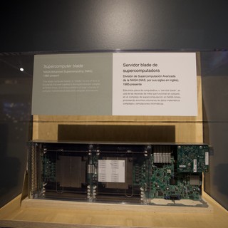 NASA Supercomputer Blade Server Museum Display