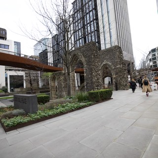 Ancient Winchester Palace Ruins in Modern London