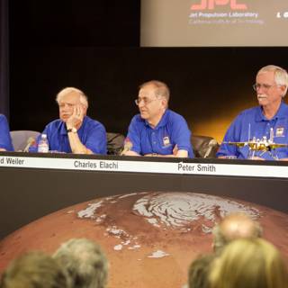 The Mars Rover Mission Team at Phoenix Landing Press Conference