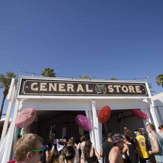 The Bustling General Store at Coachella Valley Music and Arts Festival