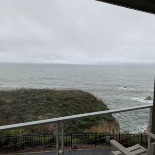 Ocean View from a Balcony in Pismo Beach