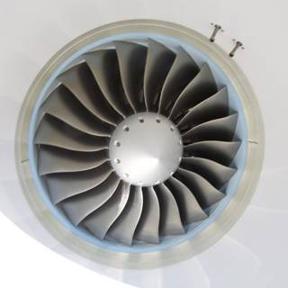 The Powerful Jet Engine with a Unique Propeller