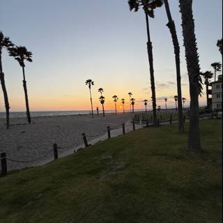 Tranquil Sunset by the Shore