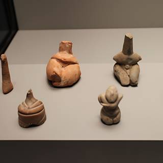 Archaeological Figurine Display