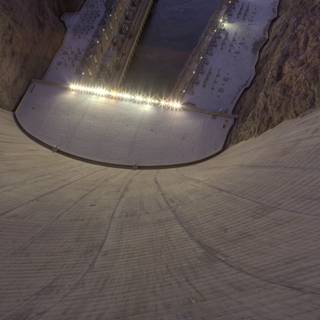 A Bird's Eye View of the Hoover Dam