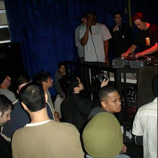 Nightclub fun with the DJ
