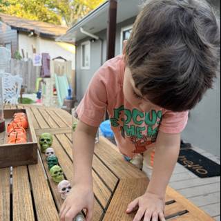 Backyard Playdate on a Sunny October Afternoon