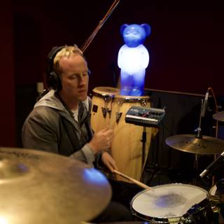 Josh Freese in the Recording Studio