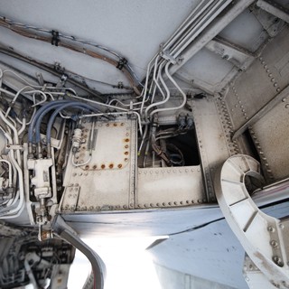 USS Hornet Aircraft Carrier Engine Room Mechanical Systems