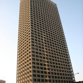 Towering Office Building in the Metropolis