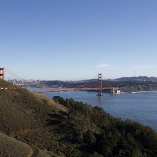 Golden Gate Bridge: A Hilltop Perspective