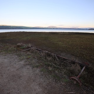Twilight Calm at Drakes Beach with Rusty Remnants