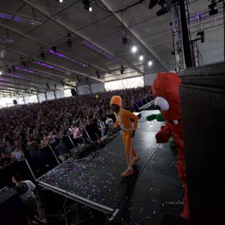 Orange Man Takes the Stage at Coachella