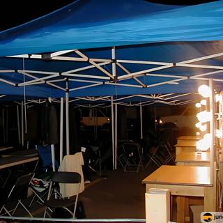 Blue Tent Glow