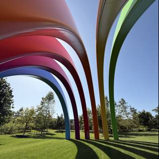 Vibrant Arches of Apple Park
