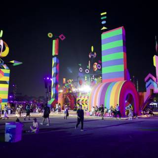 Vibrant Nights at Coachella 2024: A Celebration of Color and Community