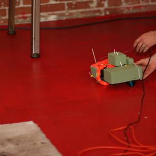 Cutting a Red Floor
