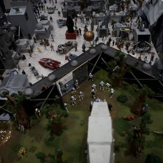 Star Wars Battle Scene Diorama
