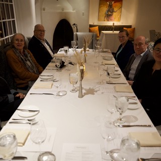 Elegant Dinner Gathering at Upscale Santa Fe Restaurant