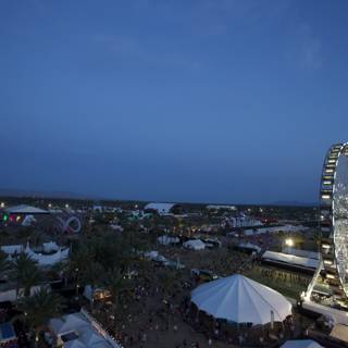 Fun Over the Festival: A Magical Ferris Wheel Ride