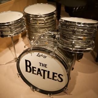 The Legendary Beatles Drum Kit on Display at Museum of Making Music