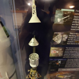 Apollo Program Saturn V Rocket Model Display