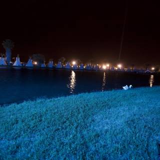 Nighttime Boating at Altadena Lake