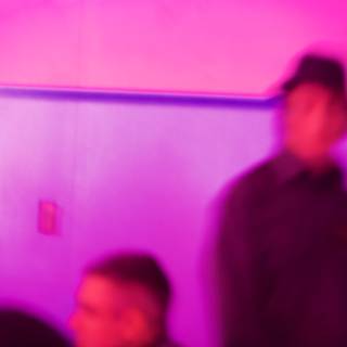 Blurry Purple Club-goer