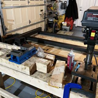 Factory Workshop on a Workbench