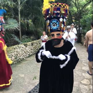 Masked Man at Festival