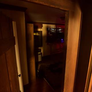 Illuminated Hallway