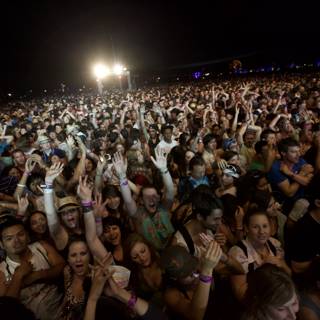 Crowd Goes Wild at Cochella Concert