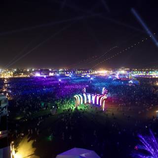 Electrifying Night Crowd at Coachella
