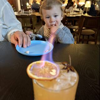 A Curious Evening at the Cafe