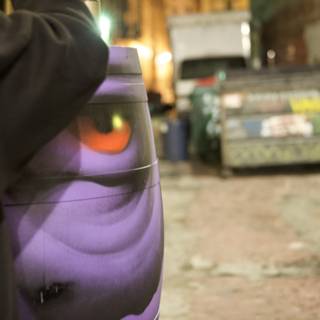 The Eye-catching Purple Bag