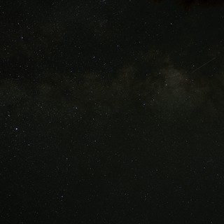 Milky Way Rises Over Lassen Volcanic Night Sky