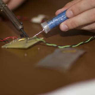 Soldering Wires to a Circuit Board