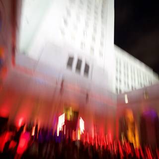Blurred Illumination of Urban Nightlife