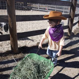 Little Ranch Hand in Action