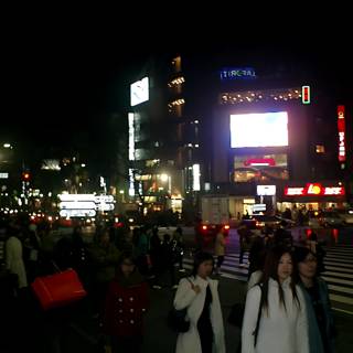 Night-time Walk in Tokyo's Metropolis