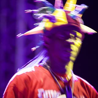 Colorful Hat at Coachella Festival